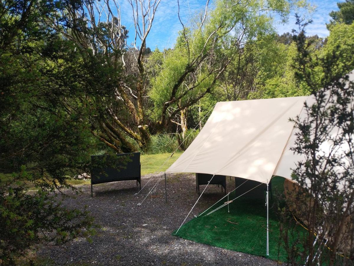 Glamping At Zeehan Bush Camp Kültér fotó